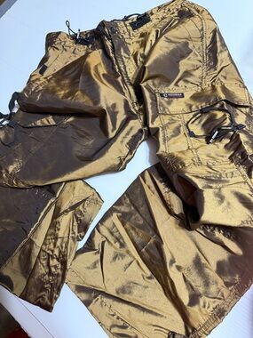 South Pole Men's Gold cargo pants